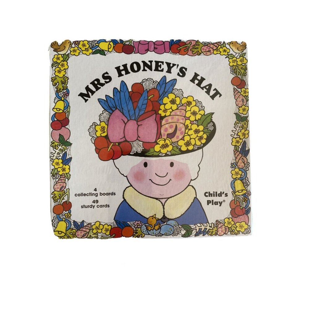 New Mrs Honey's Hat‎ Board Game Child's Play Memory Match 1998